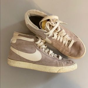 Nike suede blazer high tops women’s